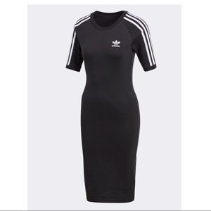 Adidas tree striped dress size xs